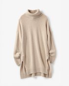 【ドゥクラッセ/DoCLASSE】のグロッシーミックス・タートルチュニック ベージュ|ID: prp329100004398305 ipo3291000000030743775