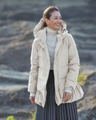 【ドゥクラッセ/DoCLASSE】のペプラムデザイン・ハーフダウンジャケット ストーン|ID: prp329100004398309 ipo3291000000031069103