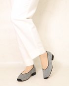 【フィットフィット/fitfit】の撥水ニットヒールバレエ 人気、トレンドファッション・服の通販 founy(ファニー) ファッション Fashion レディースファッション Fashion for Women インソール Shoe Insole クッション Cushion, Throw Pillow 抗菌 Antibacterial, Bacteria-Resistant 軽量 Lightweight, Ultra Light スクエア Square, Square Shape バレエ Ballet, Ballet Style フィット Fit, Slim Fit プリント Print, Printed Pattern メッシュ Mesh, Net Fabric ラウンド Round, Round Neck thumbnail モノトーン|ID: prp329100004403880 ipo3291000000036159286