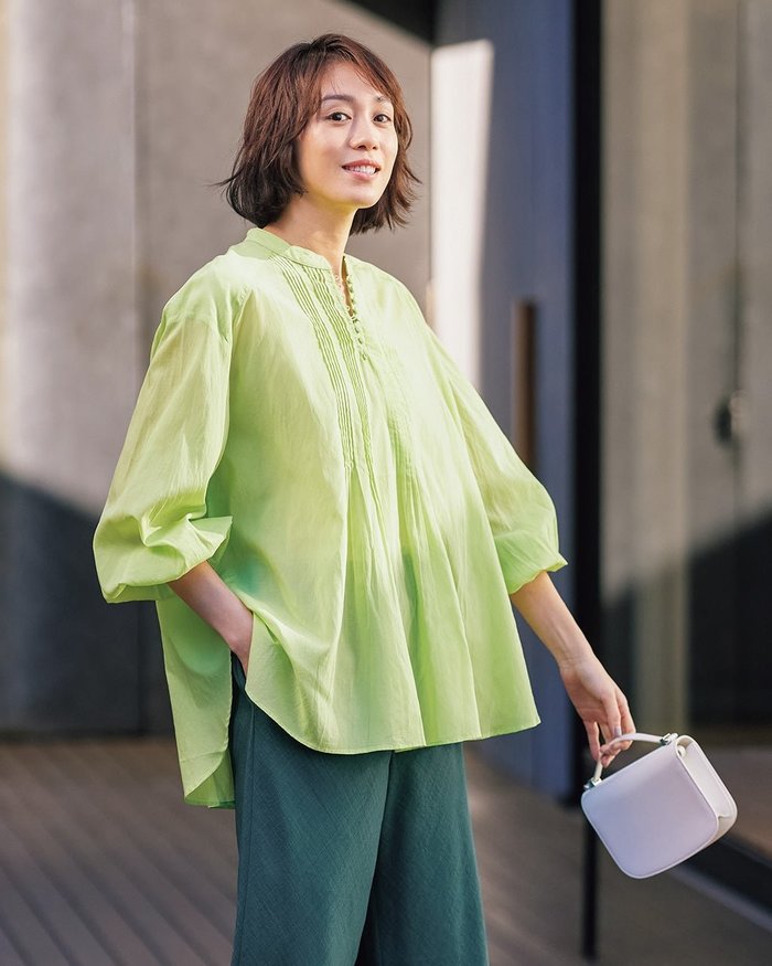 【ドゥクラッセ/DoCLASSE】のコットン混ボイル・ピンタックブラウス インテリア・キッズ・メンズ・レディースファッション・服の通販 founy(ファニー) https://founy.com/ ファッション Fashion レディースファッション WOMEN トップス・カットソー Tops/Tshirt シャツ/ブラウス Shirts/Blouses スタンド Stand スリーブ Sleeve チュニック Tunic フレア Flare ロマンティック Romantic |ID: prp329100004411328 ipo3291000000031810603