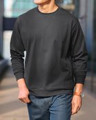 【ドゥクラッセ/DoCLASSE / MEN】のUSAコットン速乾スウェットT 長袖 チャコール|ID: prp329100004411331 ipo3291000000030804356