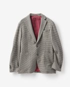 【ドゥクラッセ/DoCLASSE / MEN】のウールジャカードジャケット ホワイトxブラック|ID: prp329100004415432 ipo3291000000030829285