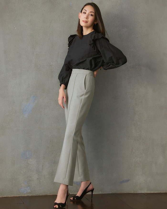 【ドゥクラッセ/DoCLASSE】のメランジWクロス・美脚ストレート/72cm インテリア・キッズ・メンズ・レディースファッション・服の通販 founy(ファニー) https://founy.com/ ファッション Fashion レディースファッション WOMEN パンツ Pants オケージョン Occasion ストレッチ Stretch ストレート Straight パターン Pattern ベスト Vest メランジ Melange ビジネス 仕事 通勤 Business |ID: prp329100004422284 ipo3291000000030880770