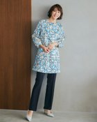 【ドゥクラッセ/DoCLASSE】のメランジWクロス・美脚ストレート/72cm ミッドナイトブルー|ID: prp329100004422284 ipo3291000000030880777
