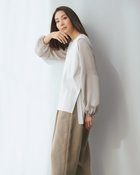 【ドゥクラッセ/DoCLASSE】の総針ニット・サイドボタンベスト 人気、トレンドファッション・服の通販 founy(ファニー) ファッション Fashion レディースファッション WOMEN アウター Coat Outerwear ジャケット Jackets NEW・新作・新着・新入荷 New Arrivals シンプル Simple ジャカード Jacquard ジャケット Jacket スリット Slit バランス Balance フラワー Flower フレア Flare ベスト Vest モチーフ Motif thumbnail オフホワイト|ID: prp329100004422292 ipo3291000000030880810