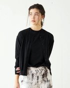 【ドゥクラッセ/DoCLASSE】の綿シルクニット・クルーカーディガン ブラック|ID: prp329100004424348 ipo3291000000030894372