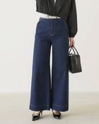 【ドゥクラッセ/DoCLASSE】のジャパンデニム・ワイドパンツ ネイビー|ID: prp329100004424360 ipo3291000000032636684