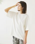 【ドゥクラッセ/DoCLASSE】のストレッチポンチ・オーバーサイズT ホワイト|ID: prp329100004424364 ipo3291000000032636702