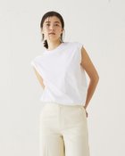 【ドゥクラッセ/DoCLASSE】のプレミアムコットン・アシメデザインT ホワイト|ID: prp329100004424369 ipo3291000000032636747