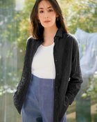 【ドゥクラッセ/DoCLASSE】のコットンボイル・ボタニカル刺しゅうシャツ 人気、トレンドファッション・服の通販 founy(ファニー) ファッション Fashion レディースファッション WOMEN トップス・カットソー Tops/Tshirt シャツ/ブラウス Shirts/Blouses NEW・新作・新着・新入荷 New Arrivals トレンド Trend thumbnail ブラック|ID: prp329100004433331 ipo3291000000030967051