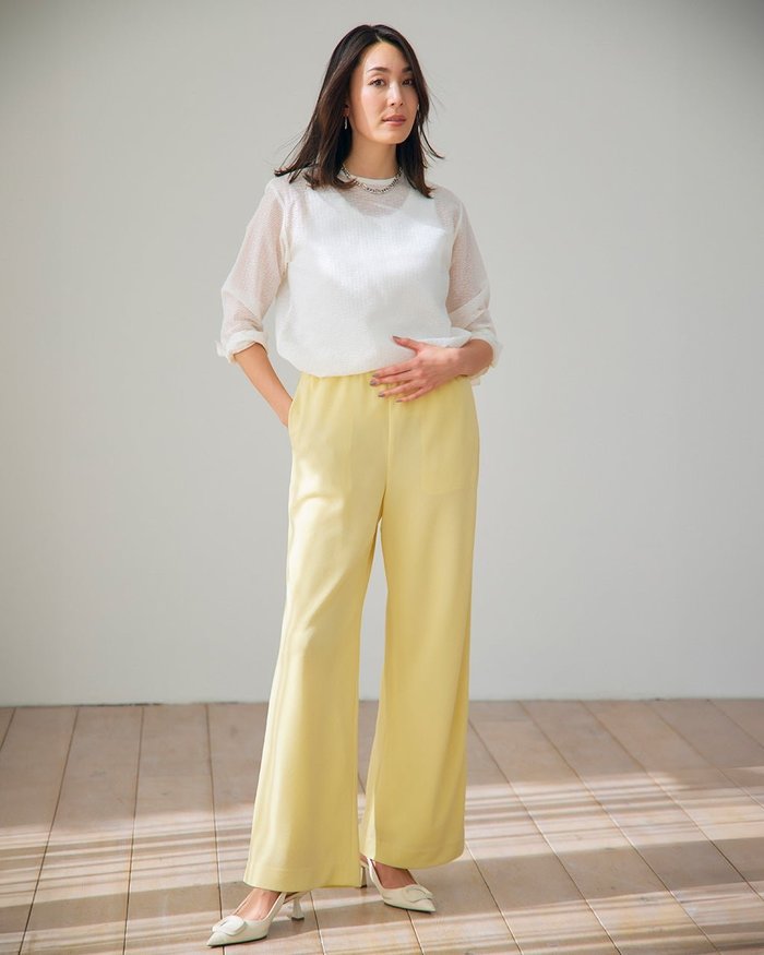 【ドゥクラッセ/DoCLASSE】のビューティバイアスパンツ/66㎝ インテリア・キッズ・メンズ・レディースファッション・服の通販 founy(ファニー) https://founy.com/ ファッション Fashion レディースファッション WOMEN パンツ Pants スマート Smart バイアス Bias |ID: prp329100004433334 ipo3291000000031976301