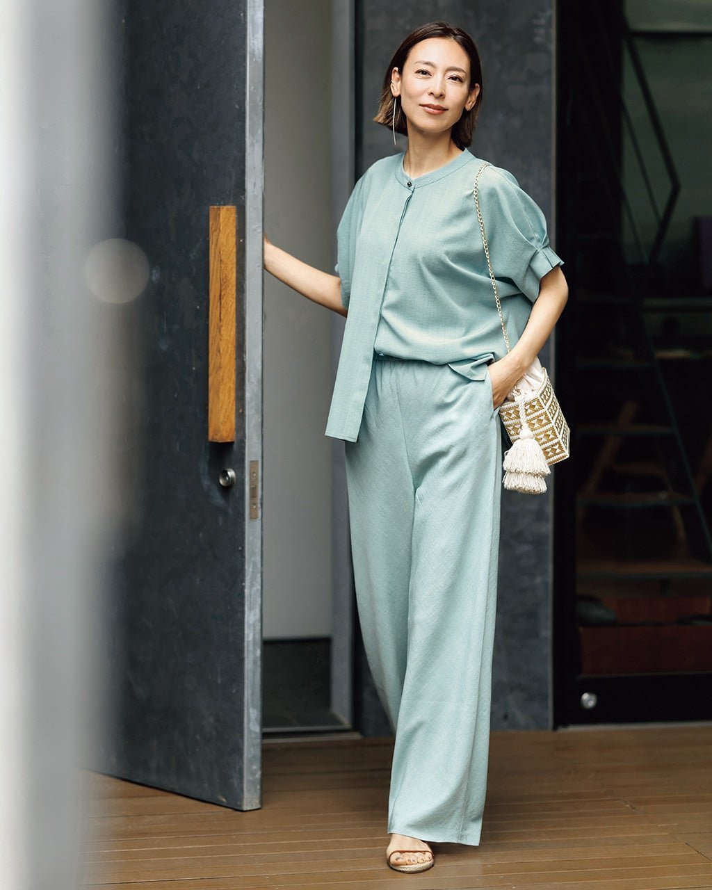 【ドゥクラッセ/DoCLASSE】のビューティバイアスパンツ/66㎝ インテリア・キッズ・メンズ・レディースファッション・服の通販 founy(ファニー) ファッション Fashion レディースファッション Fashion for Women パンツ Pants & Trousers 人気 Popular, Best Seller ライトグリーン|ID: prp329100004433334 ipo3291000000036037917