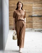 【ドゥクラッセ/DoCLASSE】のビューティバイアスパンツ/63㎝ 人気、トレンドファッション・服の通販 founy(ファニー) ファッション Fashion レディースファッション Fashion for Women パンツ Pants & Trousers スマート Smart, Elegant バイアス Bias, Diagonal Cut 人気 Popular, Best Seller thumbnail ブラウン|ID: prp329100004433336 ipo3291000000032775218