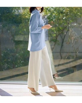 【ドゥクラッセ/DoCLASSE】のライトダンボール・7分袖プルオーバー 人気、トレンドファッション・服の通販 founy(ファニー) ファッション Fashion レディースファッション WOMEN トップス・カットソー Tops/Tshirt シャツ/ブラウス Shirts/Blouses ロング / Tシャツ T-Shirts プルオーバー Pullover カットソー Cut and Sewn カットソー Cut And Sew フォルム Form エレガント 上品 Elegant 夏 Summer 春 Spring S/S・春夏 Ss・Spring/Summer |ID:prp329100004433353