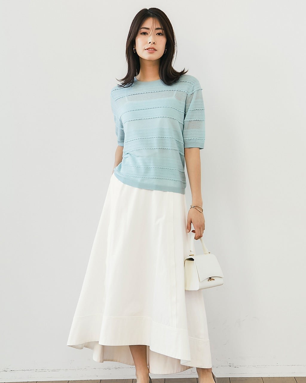 【ドゥクラッセ/DoCLASSE】のハイツイストチノ・フィッシュテールスカート 人気、トレンドファッション・服の通販 founy(ファニー) 　ファッション　Fashion　レディースファッション　WOMEN　スカート　Skirt　ビジネス 仕事 通勤　Business　 other-1|ID: prp329100004433383 ipo3291000000030967427