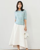 【ドゥクラッセ/DoCLASSE】のハイツイストチノ・フィッシュテールスカート ホワイト|ID: prp329100004433383 ipo3291000000030967431