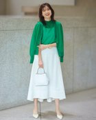 【ドゥクラッセ/DoCLASSE】のハイツイストチノ・フィッシュテールスカート 人気、トレンドファッション・服の通販 founy(ファニー) ファッション Fashion レディースファッション Fashion for Women スカート Skirts ビジネス 仕事 通勤 Business / Work / Commuting thumbnail ホワイト|ID: prp329100004433383 ipo3291000000036037994