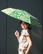 【ドゥクラッセ/DoCLASSE】のパーフェクトシェード100・折り畳み傘 グリーン・パターン|ID: prp329100004433395 ipo3291000000036038078