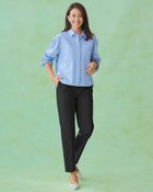 【ドゥクラッセ/DoCLASSE】のリネン混オックス・スリムテーパード/68cm 人気、トレンドファッション・服の通販 founy(ファニー) ファッション Fashion レディースファッション Fashion for Women パンツ Pants & Trousers リネン Linen, Linen Fabric thumbnail ブラック|ID: prp329100004433405 ipo3291000000036038119