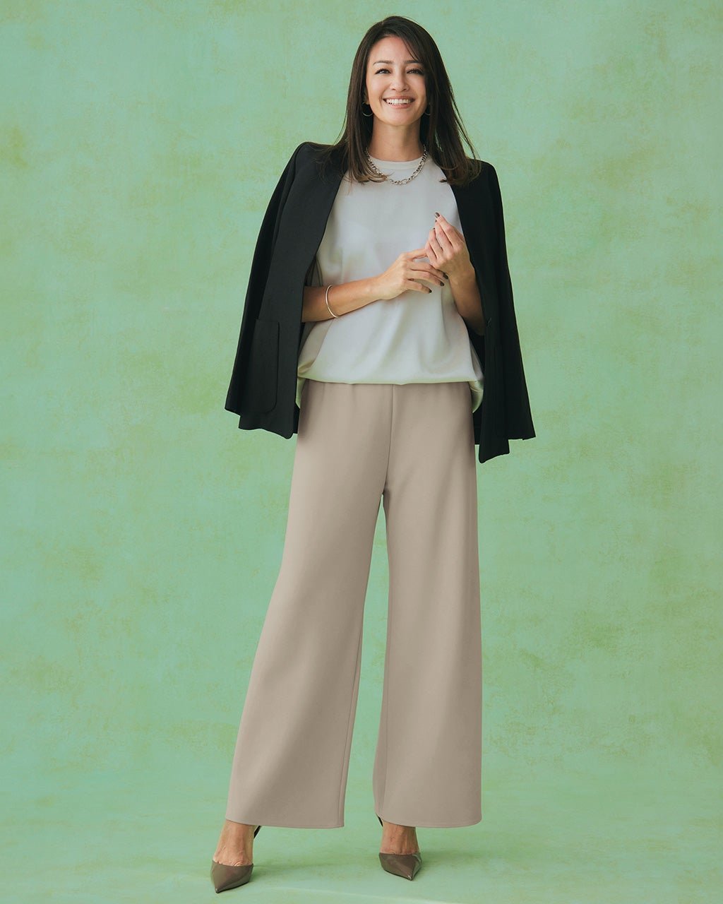 【ドゥクラッセ/DoCLASSE】のストレッチバイアス・セミワイド/68cm 人気、トレンドファッション・服の通販 founy(ファニー) 　ファッション　Fashion　レディースファッション　Fashion for Women　パンツ　Pants & Trousers　ペチコート　Petticoat, Underskirt　 other-1|ID: prp329100004433409 ipo3291000000030967650