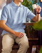 【ドゥクラッセ/DoCLASSE / MEN】の高性能アクティブ軽快ゴルフポロ 人気、トレンドファッション・服の通販 founy(ファニー) ファッション Fashion メンズファッション MEN トップス・カットソー Tops/Tshirt/Men シャツ Shirts ポロシャツ Polo Shirts ゴルフ Golf ジャケット Jacket スリット Slit フィット Fit メンズ Mens thumbnail ライトブルー|ID: prp329100004433434 ipo3291000000030967822