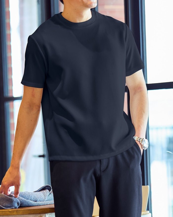 【ドゥクラッセ/DoCLASSE / MEN】の高性能アクティブ軽快Tシャツ インテリア・キッズ・メンズ・レディースファッション・服の通販 founy(ファニー) https://founy.com/ ファッション Fashion メンズファッション Fashion for Men トップス・カットソー Cut & Sew Tops メンズシャツ Shirts ポロシャツ / きれいめカジュアルスタイル Polo Shirts インナー Innerwear ジャケット Jacket, Outerwear メンズ Men's, Menswear |ID: prp329100004433435 ipo3291000000030967834