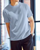 【ドゥクラッセ/DoCLASSE / MEN】の高性能アクティブ軽快Tシャツ ライトブルー|ID: prp329100004433435 ipo3291000000030967844