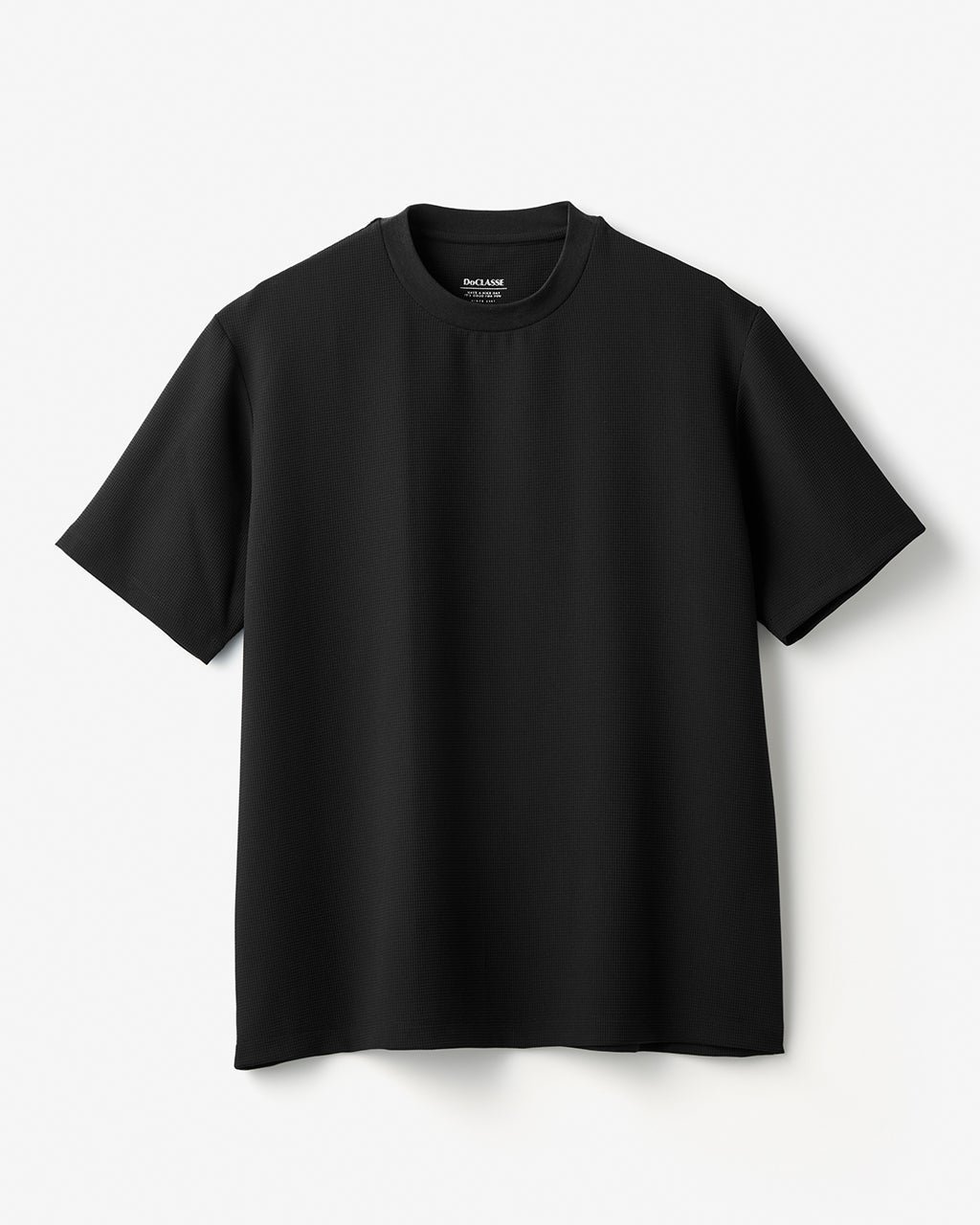 【ドゥクラッセ/DoCLASSE / MEN】の高性能アクティブ軽快Tシャツ インテリア・キッズ・メンズ・レディースファッション・服の通販 founy(ファニー) 　ファッション　Fashion　メンズファッション　Fashion for Men　トップス・カットソー　Cut & Sew Tops　メンズシャツ　Shirts　ポロシャツ / きれいめカジュアルスタイル　Polo Shirts　インナー　Innerwear　ジャケット　Jacket, Outerwear　メンズ　Men's, Menswear　ブラック|ID: prp329100004433435 ipo3291000000032414916