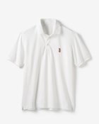 【ドゥクラッセ/DoCLASSE / MEN】のエクストラクリーン鹿の子ポロ・胸刺しゅう 半袖 ホワイト|ID: prp329100004433445 ipo3291000000030967903