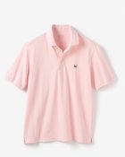【ドゥクラッセ/DoCLASSE / MEN】のエクストラクリーン鹿の子ポロ・胸刺しゅう 半袖 ピンク|ID: prp329100004433445 ipo3291000000030967907