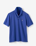 【ドゥクラッセ/DoCLASSE / MEN】のエクストラクリーン鹿の子ポロ・胸刺しゅう 半袖 ロイヤルブルー|ID: prp329100004433445 ipo3291000000030967919