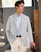 【ドゥクラッセ/DoCLASSE / MEN】のALBINIプレミアムクールジャケット ライトグレー|ID: prp329100004433451 ipo3291000000035735196