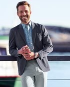 【ドゥクラッセ/DoCLASSE / MEN】のALBINIプレミアムクールジャケット ダークネイビー|ID: prp329100004433451 ipo3291000000035735206