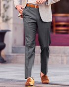 【ドゥクラッセ/DoCLASSE / MEN】の尾州プレミアム・接触冷感パンツテーパードノータック 人気、トレンドファッション・服の通販 founy(ファニー) ファッション Fashion メンズファッション MEN ボトムス Bottoms/Men ジャージ Jersey ストレッチ Stretch センター Center ツイード Tweed プレミアム Premium メンズ Mens thumbnail ダークネイビー|ID: prp329100004433458 ipo3291000000030967998