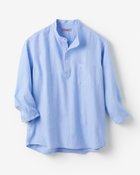 【ドゥクラッセ/DoCLASSE / MEN】のクールマックス・リネン混・涼感プルオーバー7分袖 サックス|ID: prp329100004433462 ipo3291000000030968044