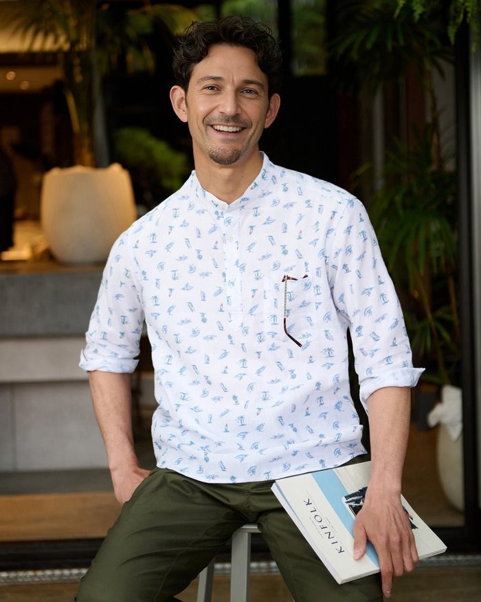 【ドゥクラッセ/DoCLASSE / MEN】のクールマックス・リネン混・涼感プルオーバー7分袖 インテリア・キッズ・メンズ・レディースファッション・服の通販 founy(ファニー) https://founy.com/ ファッション Fashion メンズファッション Fashion for Men トップス・カットソー Cut & Sew Tops メンズシャツ Shirts クール Cool, Chic シャンブレー Chambray, Denim-Like Fabric スタンド Stand Collar, Upright Stand メンズ Men's, Menswear リネン Linen, Linen Fabric 半袖 Short Sleeve, Half Sleeve 長袖 Long Sleeve, Full Sleeve |ID: prp329100004433462 ipo3291000000033112825