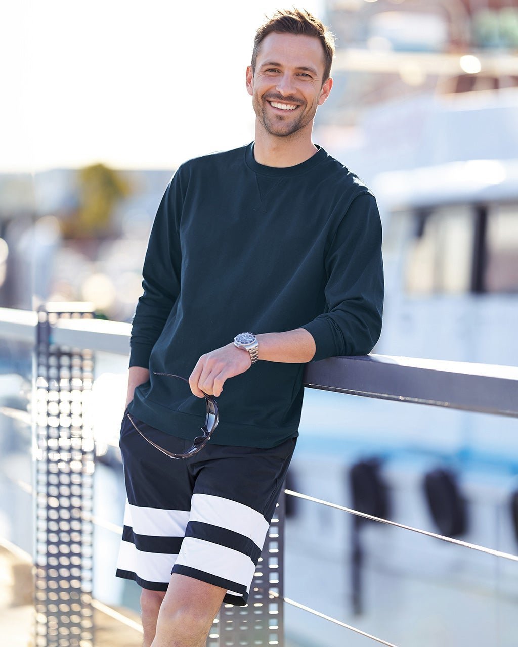 【ドゥクラッセ/DoCLASSE / MEN】のアーバンマリンイージーショートパンツ 人気、トレンドファッション・服の通販 founy(ファニー) 　ファッション　Fashion　メンズファッション　Fashion for Men　ボトムス　Bottoms　ハーフパンツ・ショートパンツ　Shorts & Half Pants　ショート　Short, Short Length　ストレッチ　Stretch, Stretchy Fabric　ドローストリング　Drawstring, Pull Cord　バランス　Balance, Style Balance　ベスト　Vest, Waistcoat　ボーダー　Border, Stripe　メンズ　Men's, Menswear　 other-1|ID: prp329100004433469 ipo3291000000030968148
