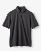 【ドゥクラッセ/DoCLASSE / MEN】のエクストラクリーン鹿の子ポロ 半袖 チャコール|ID: prp329100004435718 ipo3291000000030983451