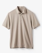 【ドゥクラッセ/DoCLASSE / MEN】のエクストラクリーン鹿の子ポロ 半袖 グレージュ|ID: prp329100004435718 ipo3291000000030983461