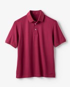 【ドゥクラッセ/DoCLASSE / MEN】のエクストラクリーン鹿の子ポロ 半袖 マゼンタ|ID: prp329100004435718 ipo3291000000030983474