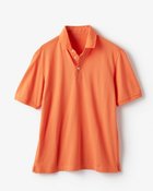 【ドゥクラッセ/DoCLASSE / MEN】のエクストラクリーン鹿の子ポロ 半袖 オレンジ|ID: prp329100004435718 ipo3291000000030983484