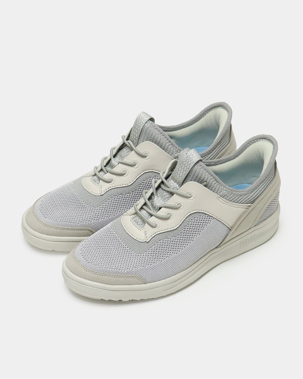 【フィットフィット/fitfit】のハンズフリーメッシュLITEスニーカー インテリア・キッズ・メンズ・レディースファッション・服の通販 founy(ファニー) 　ファッション　Fashion　レディースファッション　WOMEN　NEW・新作・新着・新入荷　New Arrivals　インソール　Insole　スニーカー　Sneakers　フィット　Fit　メッシュ　Mesh　ラバー　Rubber　人気　Popularity　軽量　Lightweight　ライトグレー|ID: prp329100004480941 ipo3291000000031590785