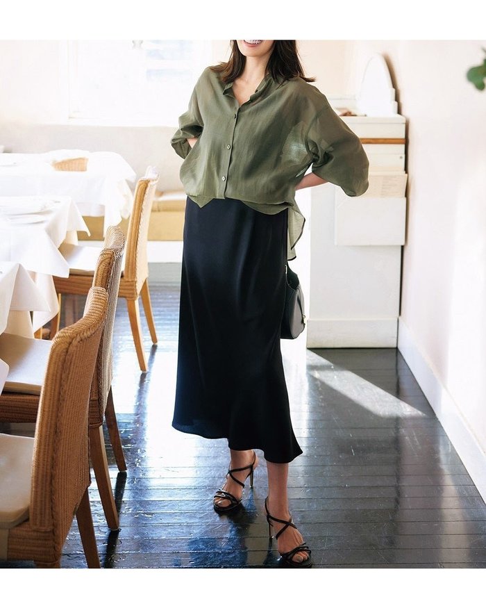 【ドゥクラッセ/DoCLASSE】の2WAYデザイン・シアーシャツブラウス インテリア・キッズ・メンズ・レディースファッション・服の通販 founy(ファニー) https://founy.com/ ファッション Fashion レディースファッション WOMEN トップス・カットソー Tops/Tshirt シャツ/ブラウス Shirts/Blouses NEW・新作・新着・新入荷 New Arrivals |ID: prp329100004485520 ipo3291000000031619317