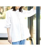 【ドゥクラッセ/DoCLASSE】のシアーラミー・ピンタックレースロングシャツ 人気、トレンドファッション・服の通販 founy(ファニー) ファッション Fashion レディースファッション WOMEN トップス・カットソー Tops/Tshirt シャツ/ブラウス Shirts/Blouses NEW・新作・新着・新入荷 New Arrivals ドレープ Drape thumbnail ホワイト|ID: prp329100004485527 ipo3291000000031619364