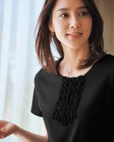 【ドゥクラッセ/DoCLASSE】のシフォンフリル/スーピマ・ドゥクラッセTシャツ 人気、トレンドファッション・服の通販 founy(ファニー) ファッション Fashion レディースファッション Fashion for Women トップス・カットソー Cut & Sew Tops シャツ・ブラウス・オフィスカジュアル Elegant Blouses & Button-Ups ロングTシャツ・Tシャツ Longline T-Shirts & Tees カットソー・ベーシックTシャツ Cut-and-Sewn Tops / Stretch Tees & Basics カットソー Cut and Sewn Top カーディガン Cardigan, Knitwear シフォン Chiffon, Lightweight Fabric シンプル Simple, Minimal ジャケット Jacket, Outerwear ダブル Double, Double-Breasted なめらか Smooth, Silky Texture フェミニン Feminine, Girly フリル Frill, Ruffle フロント Front, Front Design 夏 Summer |ID:prp329100004485537