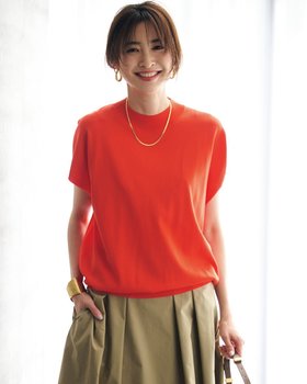 【ドゥクラッセ/DoCLASSE】のUVドライタッチニット・フレンチトップス 人気、トレンドファッション・服の通販 founy(ファニー) ファッション Fashion レディースファッション Ladies' Fashion Online トップス・カットソー Tops/Tshirt ニット Knit Tops サマー Summer パターン Pattern フレンチ French エレガント 上品 Elegant 人気 Popularity 夏 Summer |ID:prp329100004485545