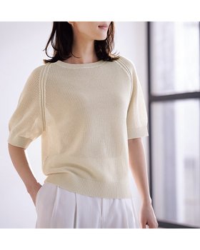 【ドゥクラッセ/DoCLASSE】のハイゲージメッシュニット・半袖プルオーバー 人気、トレンドファッション・服の通販 founy(ファニー) ファッション Fashion レディースファッション WOMEN トップス・カットソー Tops/Tshirt ニット Knit Tops プルオーバー Pullover NEW・新作・新着・新入荷 New Arrivals セーター Sweater タンク Tank メッシュ Mesh 半袖 Short Sleeve |ID:prp329100004485562