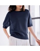 【ドゥクラッセ/DoCLASSE】のハイゲージメッシュニット・半袖プルオーバー 人気、トレンドファッション・服の通販 founy(ファニー) ファッション Fashion レディースファッション WOMEN トップス・カットソー Tops/Tshirt ニット Knit Tops プルオーバー Pullover NEW・新作・新着・新入荷 New Arrivals セーター Sweater タンク Tank メッシュ Mesh 半袖 Short Sleeve thumbnail ミッドナイトブルー|ID: prp329100004485562 ipo3291000000031619595