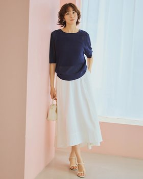 【ドゥクラッセ/DoCLASSE】のハイゲージメッシュニット・半袖プルオーバー 人気、トレンドファッション・服の通販 founy(ファニー) ファッション Fashion レディースファッション WOMEN トップス・カットソー Tops/Tshirt ニット Knit Tops プルオーバー Pullover サマー Summer セーター Sweater タンク Tank メッシュ Mesh 半袖 Short Sleeve |ID:prp329100004485562