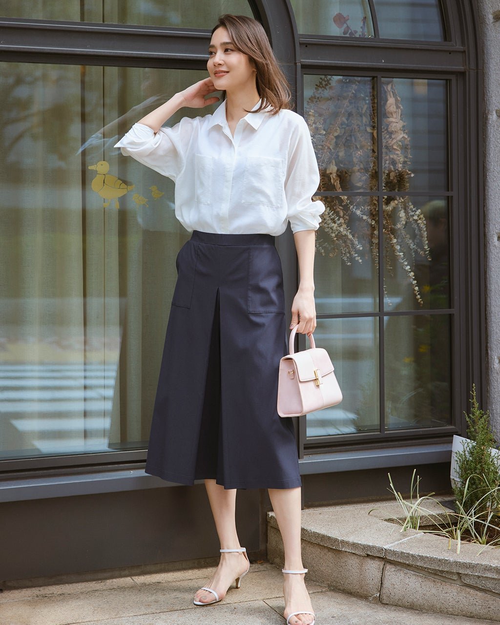 【ドゥクラッセ/DoCLASSE】のドライタッチ・スカートライクパンツ 人気、トレンドファッション・服の通販 founy(ファニー) ファッション Fashion レディースファッション Fashion for Women スカート Skirts ストレッチ Stretch, Stretchy Fabric ボックス Boxy, Box Shape 台形 A-Line, Trapezoid Shape 夏 Summer other-1|ID: prp329100004485565 ipo3291000000031793321